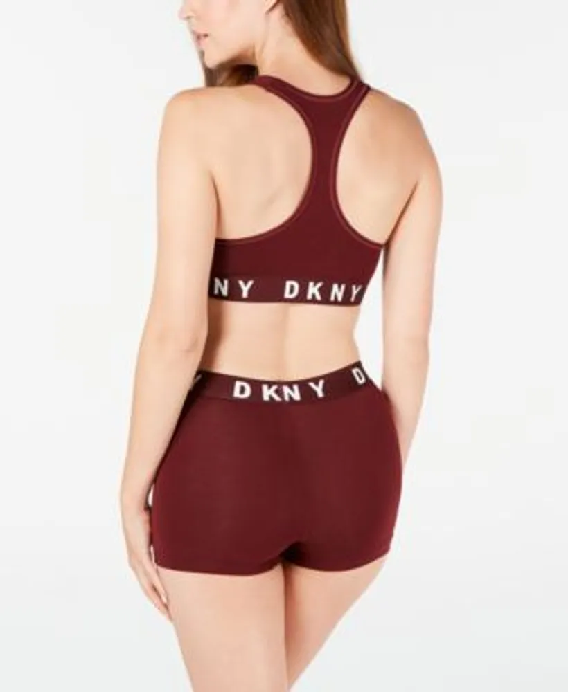 Dkny Supersoft Racerback Bralette Boyfriend Boxer Shorts