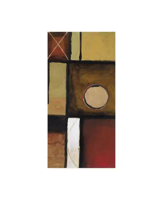 Pablo Esteban Circle and Square Abstract Canvas Art