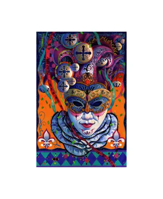 David Galchutt Carnival Mask Canvas Art - 36.5" x 48"