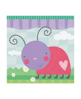 Holli Conger Ladybug in the Grass Canvas Art - 15.5" x 21"