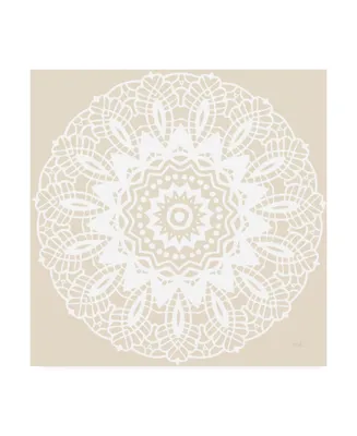 Moira Hershey Contemporary Lace Neutral Ii Canvas Art