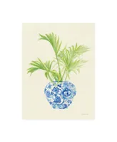 Danhui Nai Palm Chinoiserie Ii Canvas Art - 15.5" x 21"