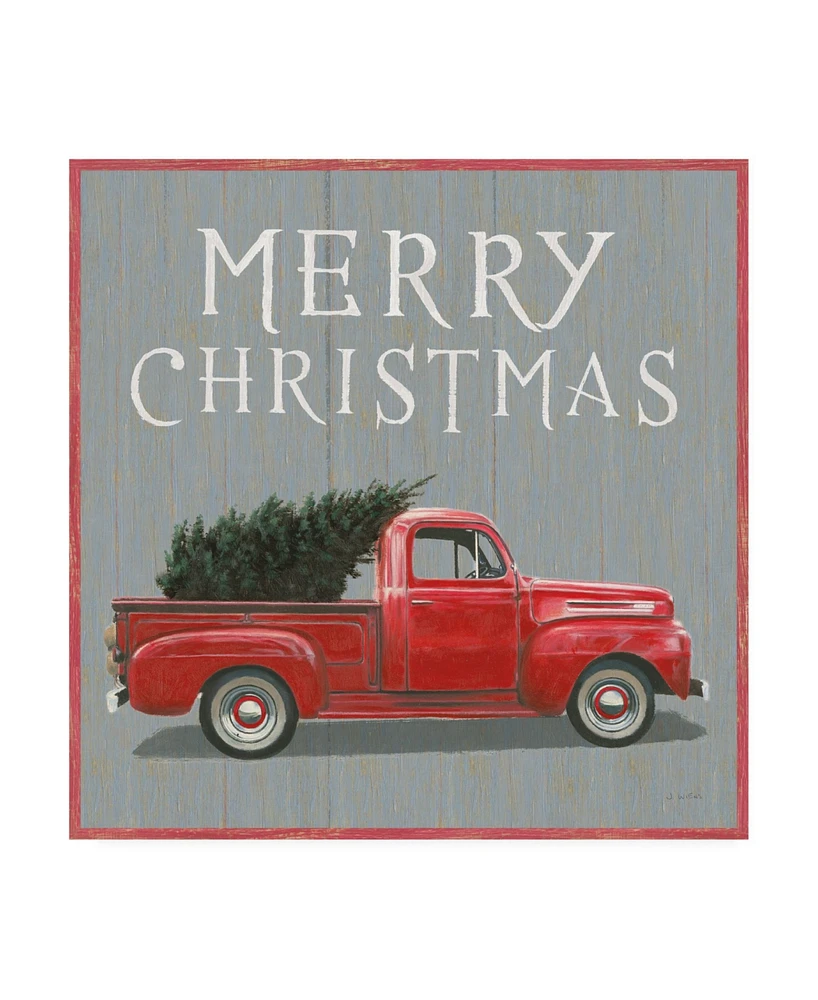 James Wiens Christmas Affinity Xi Merry Christmas Canvas Art - 36.5" x 48"