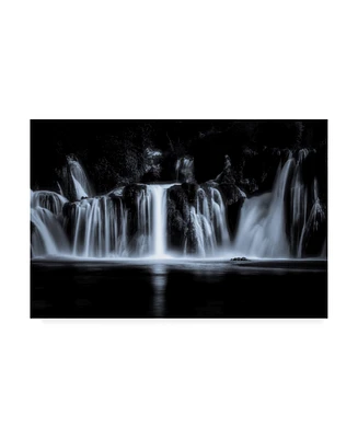 Marc Huybrighs White Water Fall Canvas Art - 20" x 25"