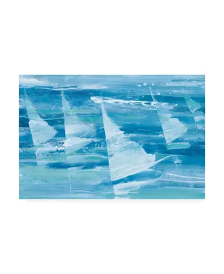 Albena Hristova Summer Sail Iii Blue Canvas Art