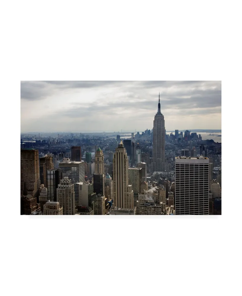 Monte Nagler Empire State Building New York City New York Color Canvas Art