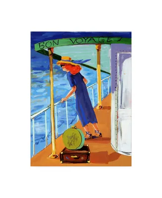 Patricia A. Reed Bon Voyage Woman Canvas Art
