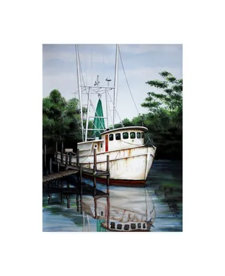 Patrick Sullivan Jax Shrimp Boat Canvas Art
