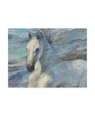 Albena Hristova Poseidon White Horse Canvas Art