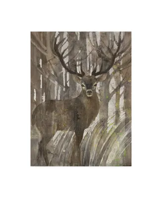 Albena Hristova The Guardian Deer Canvas Art