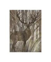 Albena Hristova The Guardian Deer Canvas Art