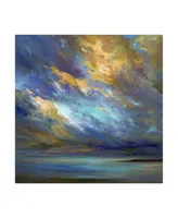 Sheila Finch Coastal Clouds 30 Canvas Art - 15.5" x 21"