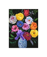 Julie Joy Floral Canvas Art - 19.5" x 26"