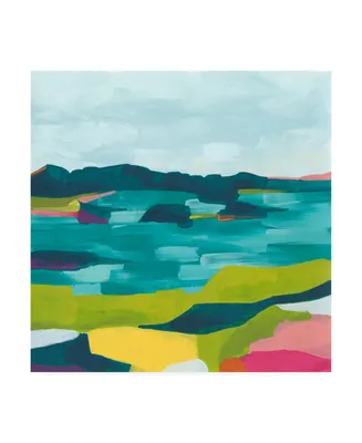 June Erica Vess Kaleidoscope Coast Ii Canvas Art