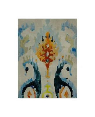 Chariklia Zarris Bohemian Ikat V Canvas Art - 36.5" x 48"