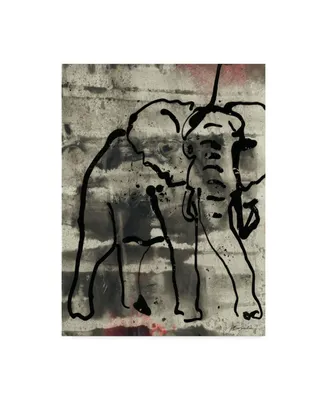 Joyce Combs Abstract Elephant I Canvas Art