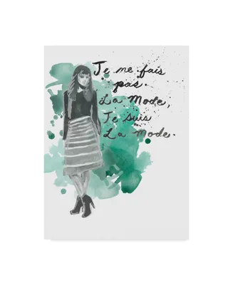 Naomi Mccavitt Fashion Quote Illustrations I Canvas Art