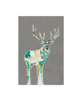 Jennifer Goldberger Solitary Deer I Canvas Art