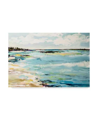 Karen Fields Beach Surf Iii Canvas Art - 15" x 20"