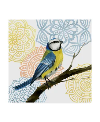 Grace Popp Mandala Bird I Canvas Art
