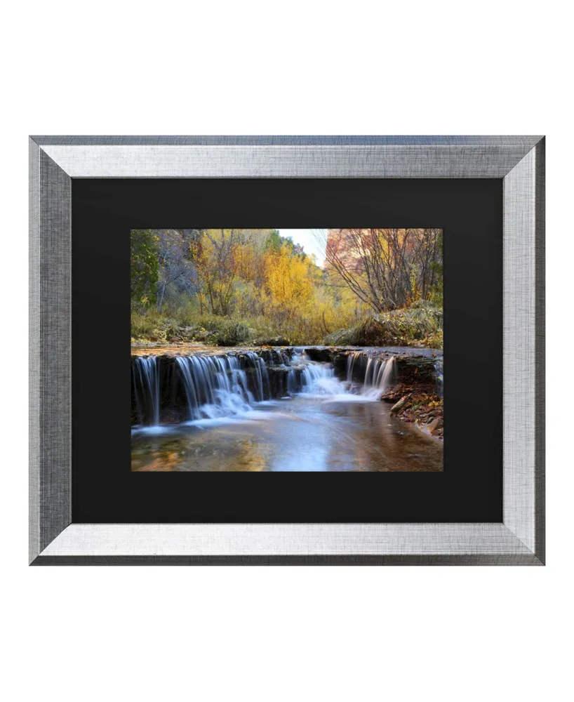 Pierre Leclerc Zion Autumn Matted Framed Art