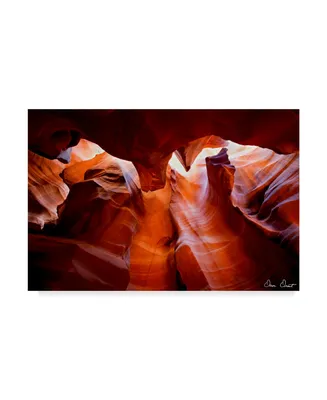 David Drost Sun Shining Through Canyon Vii Canvas Art