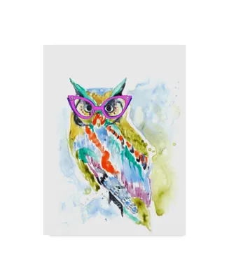 Jennifer Goldberger Smarty Pants Owl Canvas Art