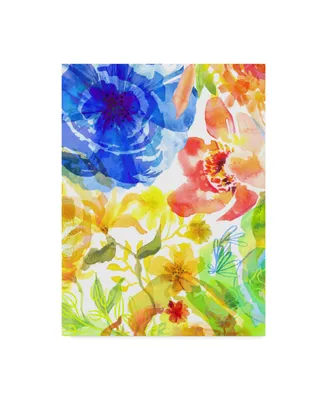 Delores Naskrent Blossoms in the Sun Vi Canvas Art - 20" x 25"
