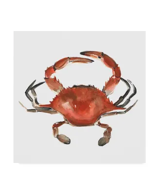 Emma Scarvey Watercolor Crab I Canvas Art - 15" x 20"