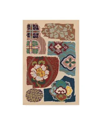 Ema Seizan Japanese Textile Design Iii Canvas Art