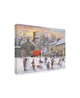 Trevor Mitchell Christmas Holidays Canvas Art