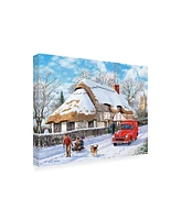 Trevor Mitchell Winter Puzzle Canvas Art - 27" x 33.5"