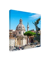 Philippe Hugonnard Dolce Vita Rome 3 the City of the Italian Angels Canvas Art - 19.5" x 26"