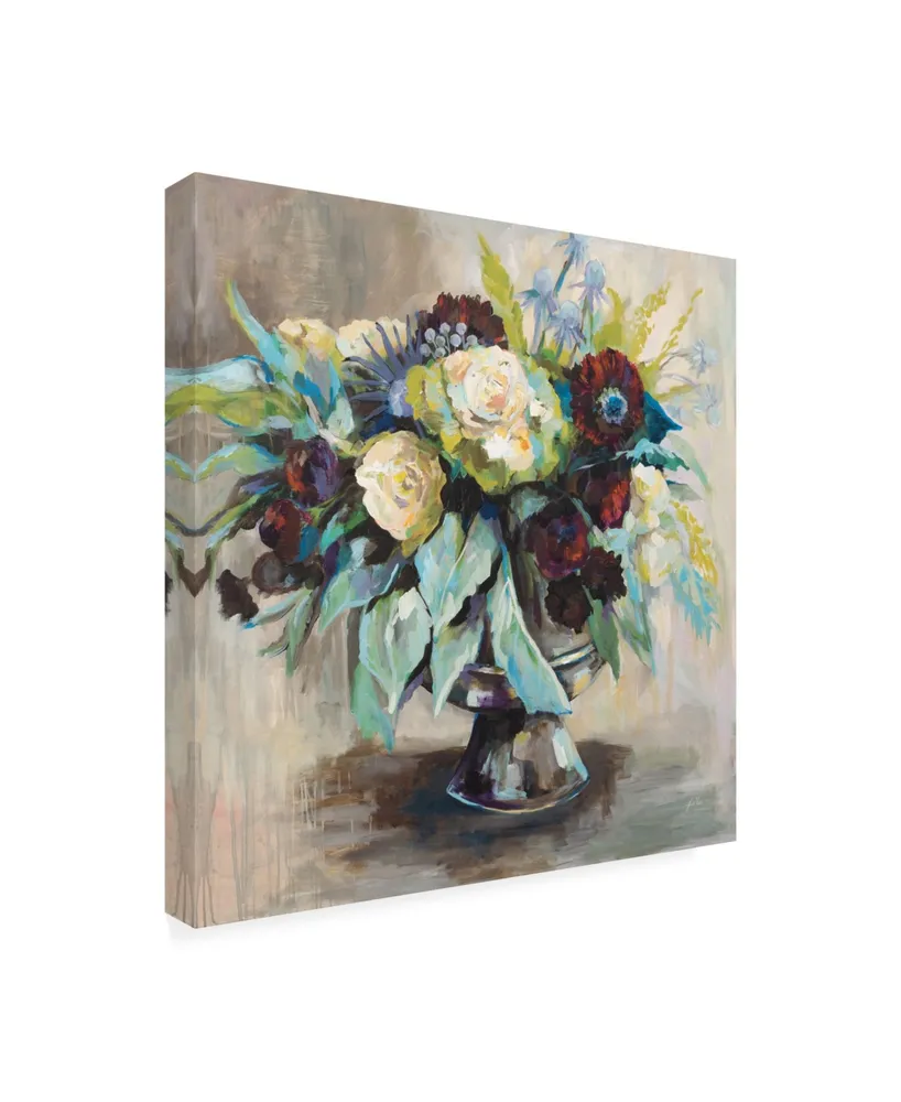 Jeanette Vertentes Serenity Roses Canvas Art