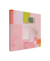 Melissa Donoh Pink Squares Canvas Art - 19.5" x 26"