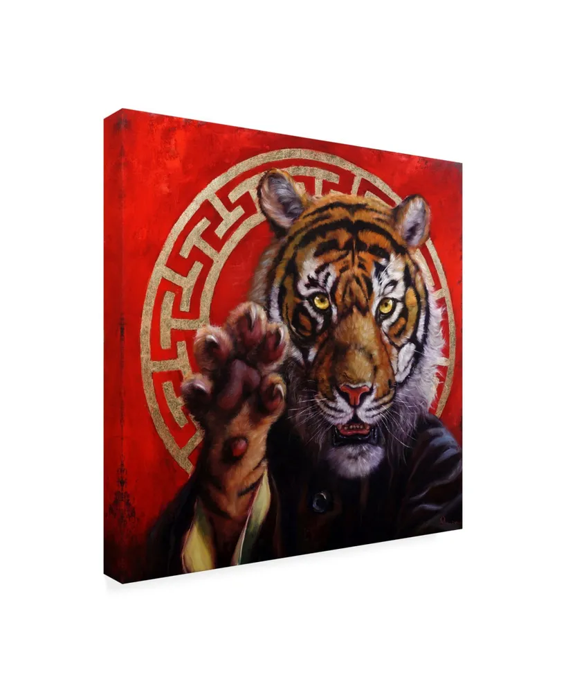 Lucia Hefferna Legend of Tiger Claw Canvas Art