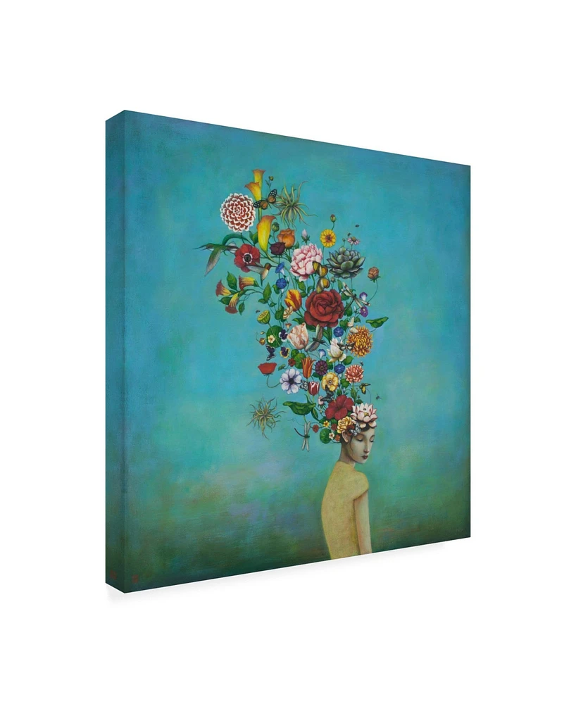 Duy Huyn A Mindful Garden Canvas Art - 19.5" x 26"