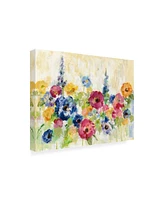 Silvia Vassileva Sunshine Field Flowers Canvas Art