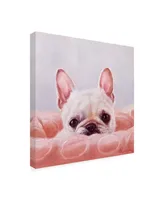 Lucia Heffernan My Happy Place Dog Canvas Art - 15.5" x 21"