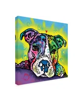 Dean Russo The Baby Pit Bull Canvas Art - 15" x 20"