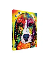 Dean Russo Beagle Face Canvas Art - 15" x 20"