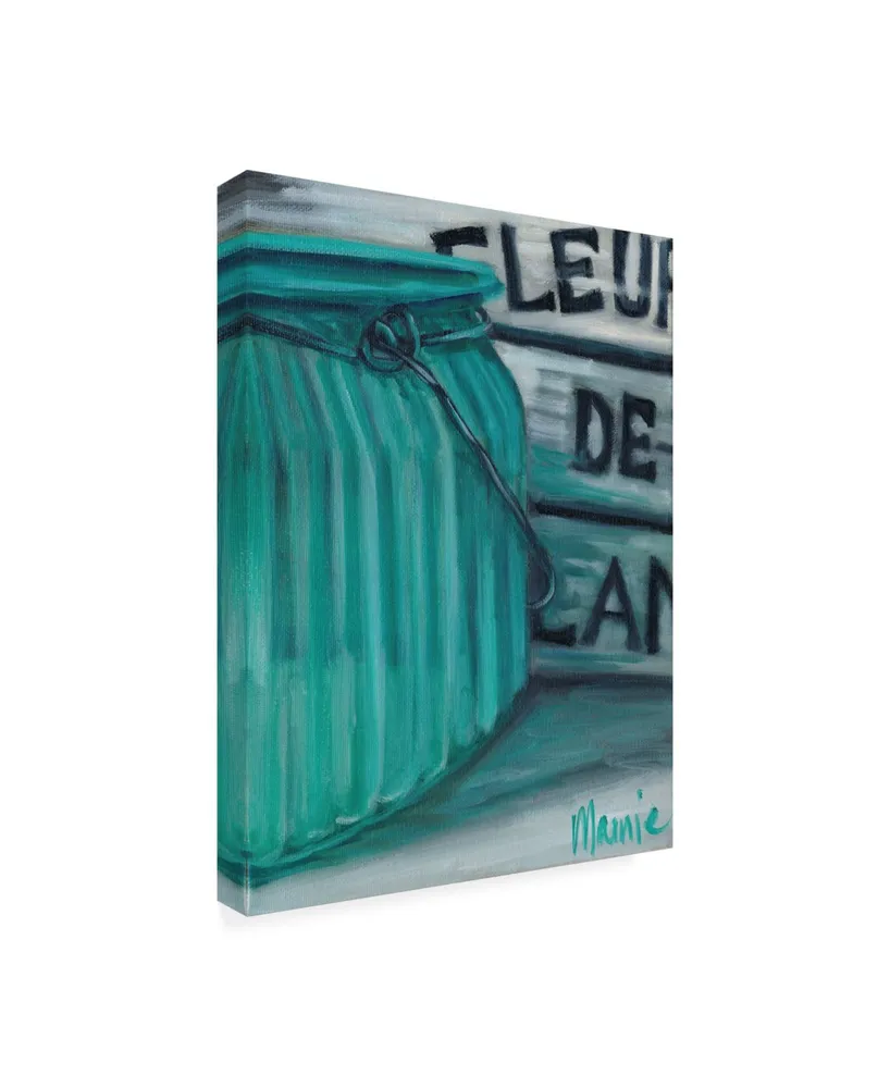 Marnie Bourque Blue Jar and Box 2 Canvas Art