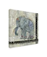 Tara Daavettila Global Elephant V Canvas Art