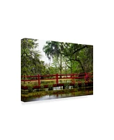 Danny Head The Red Bridge Canvas Art - 20" x 25"