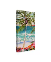 Karen Fields Palm Tree Wimsy I Canvas Art