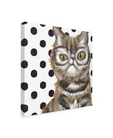 Jennifer Rutledge Dapper Animal Ix Canvas Art - 15" x 20"