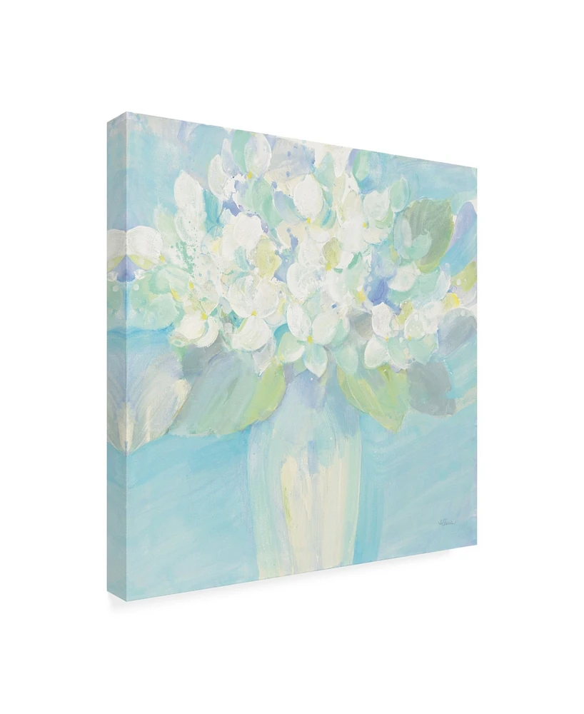 Albena Hristova Pretty Pale Bouquet Canvas Art - 20" x 25"