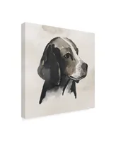 Grace Popp Inked Dogs Ii Canvas Art - 15" x 20"