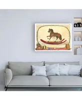 Tara Friel Rocking Horse I Childrens Art Canvas Art