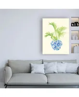 Danhui Nai Palm Chinoiserie Ii Canvas Art - 15.5" x 21"